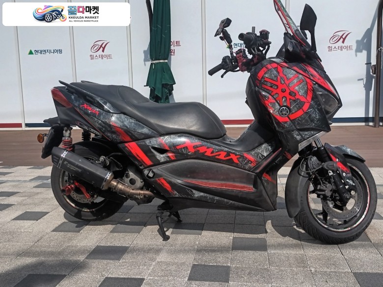 야마하 X 맥스 300 ABS 2018년식 드라이브애드/DA-080/야마하/X-max300/18년식/119,661km /자체 할부 판매