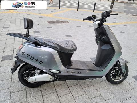 중국기타 전기바이크 2023년식 ［동서울모터랜드-매입대차］전기스쿠터 스톰GT 23년식 신형 크루즈컨트롤 (카드무이자 유선상담 최장 22~36개월할부!)
