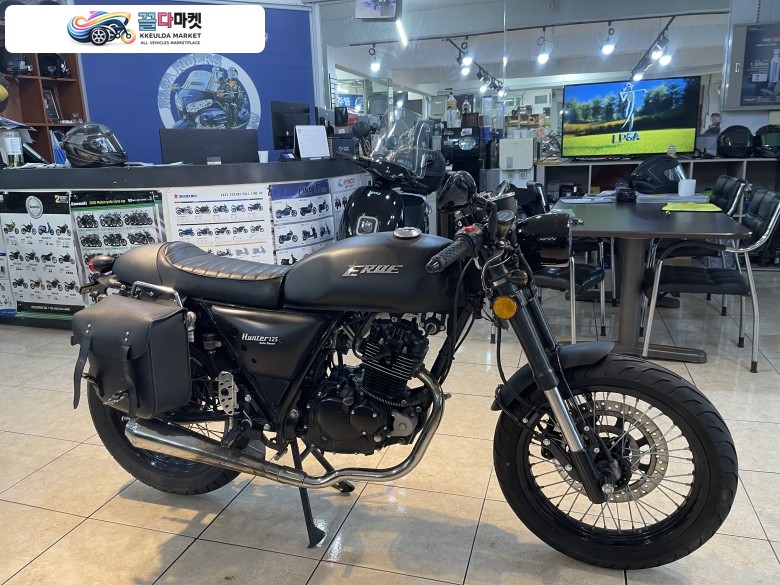 엘로이 헌터 125 S 2020년식 광주 나사모터스   엘로이모토 헌터 125 [엘로이모토대리점]