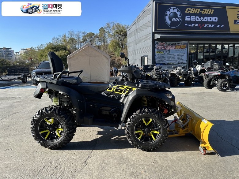 TGB 블레이드 600 LT EPS 2023년식 TGB블레이드600 눈삽장착차량 신차 판매 합니다. - 충청 ATV 뱅크 -