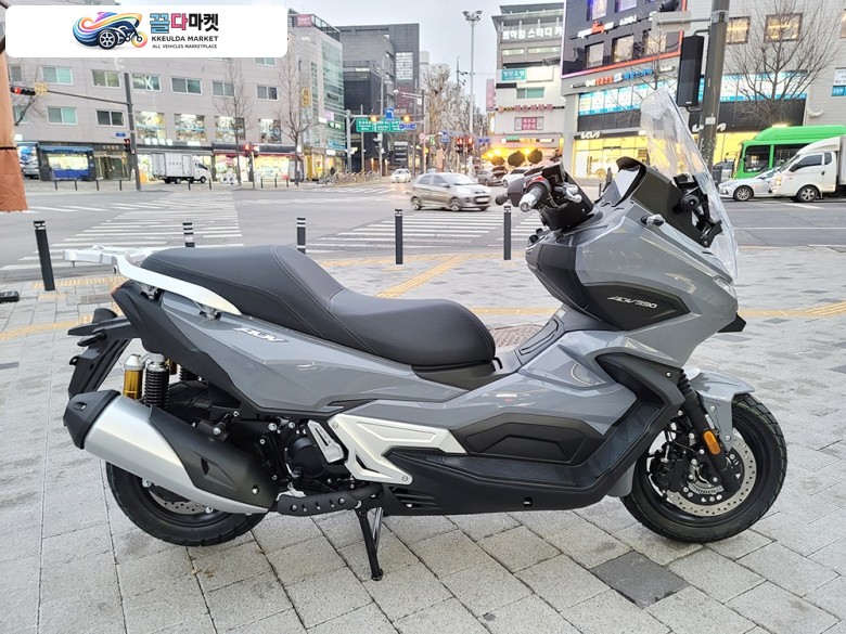 한솜바이크 ADV 350 2024년식 ［동서울모터랜드-매입대차］한솜바이크 ADV350 24년식 신차 출시 유광그레이 (카드무이자 유선상담 최장 22~36개월할부!)
