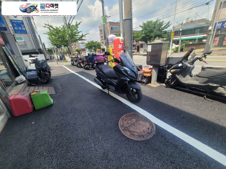 킴코 다운타운 ST 125 i ABS 2021년식 대전 다운타운 ST ABS 팝니다