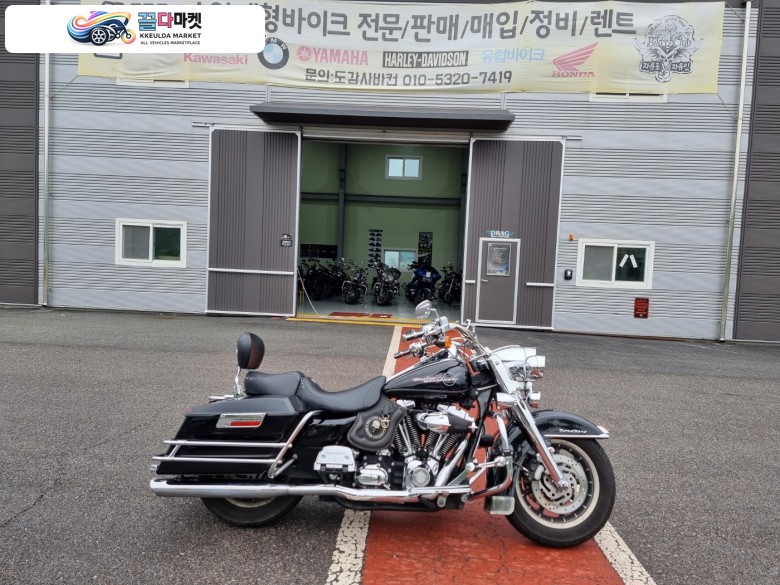 할리데이비슨 로드킹 2007년식 [쏠바 수입대형바이크 전문]풀커스텀, 메케닉점검완료, 엔진 미션 양호, 대차,할부