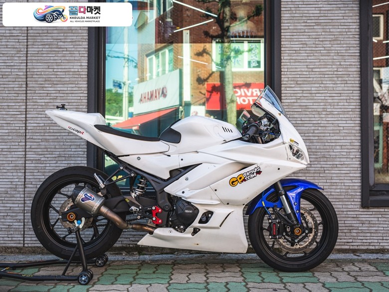 야마하 YZF R3 2020년식 2020 YZF-R3 7890Km 트랙 세팅 완료, 태백 1회 주행한 머신 분양