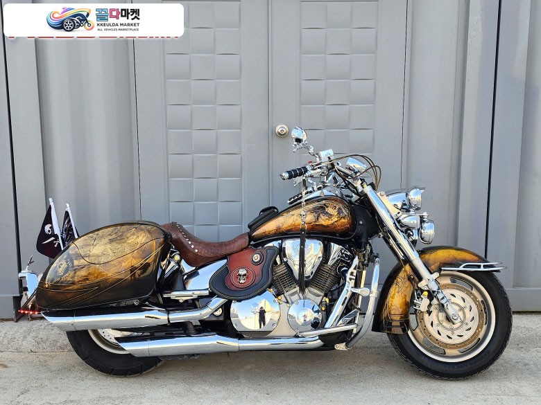 혼다 VTX 1300 S 2007년식 대전 상태좋은 풀커스텀 VTX1300 판매합니다.