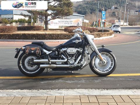 할리데이비슨 팻보이 114 2019년식 2019 미드나잇 블루 팻보이 판매합니다