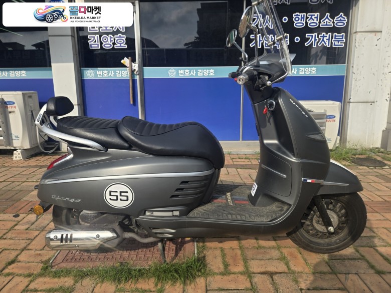 푸조 장고 스포츠 125 2021년식 2021년 푸조 장고125 판매합니다.