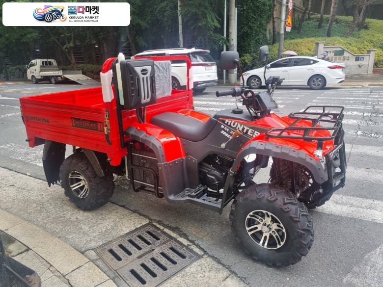 기타 ATV 2024년식 모터라이프^^ 헌터300cc 뉴모델 다목적화물덤프~ ATV 24년식 판매합니다