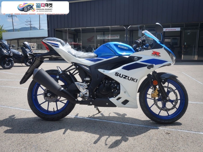 스즈끼 GSX R 125 ABS 2025년식 [신차]스즈키 GSX R125 25년식 신차팝니다! 엔트리 스포츠 바이크.초보입문자 추천바이크