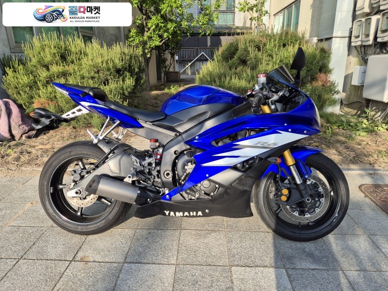 야마하 YZF R6 2006년식 아먀하 YZF-R6 블루컬러모델 상태최상