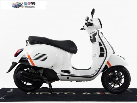 베스파 GTS 125 슈퍼스포츠 2025년식 [베스파공식]무료배송+카드무이자 ~16개월, 신형 GTS 125 슈퍼스포츠 - 화이트