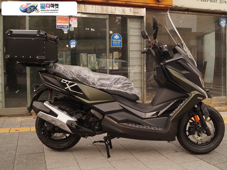 킴코 DT X 125 2022년식 [복지모터스] 킴코 DTX125 신차 / 옵션 무상장착 프로모션 /  카드무이자 할부 프로모션 / 국민,삼성,하나 12개월 무이자 / 대차 가능