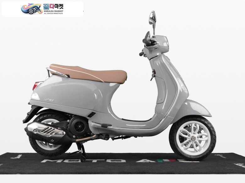 베스파 LX 125 2025년식 [베스파공식]무료배송+카드무이자 ~16개월, 신형 LX 125 ABS - 아비오 그레이