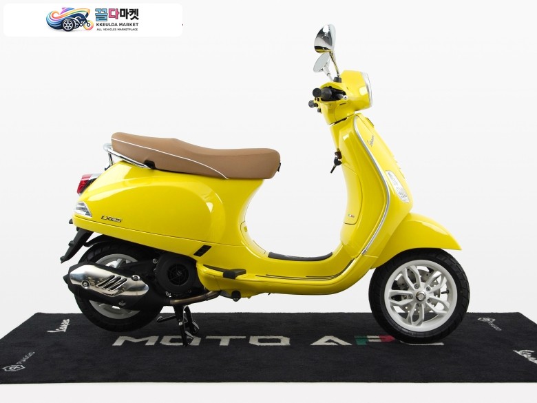 베스파 LX 125 2025년식 [베스파공식]무료배송+카드무이자 ~16개월, 신형 LX 125 ABS - 옐로우