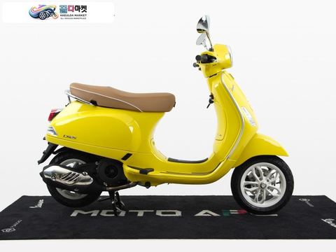 베스파 LX 125 2025년식 [베스파공식]무료배송+카드무이자 ~16개월, 신형 LX 125 ABS - 옐로우