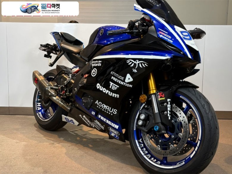 야마하 YZF R6 2018년식 [포밸브]야마하 18년식 YZF-R6 보증포함!아크라풀배기 구변O 25-012