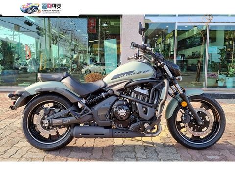 가와사키 발칸 S 650 ABS 2023년식 바이크월드 • 옵션장착 • 무이자할부+취등록세지원 • 가와사키 2023 신차 • VULCAN 650 그린
