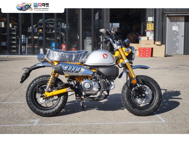 혼다 몽키 125 ABS 2025년식 [신차]HONDA 혼다 몽키 125 옐로우 클래식 미니 바이크