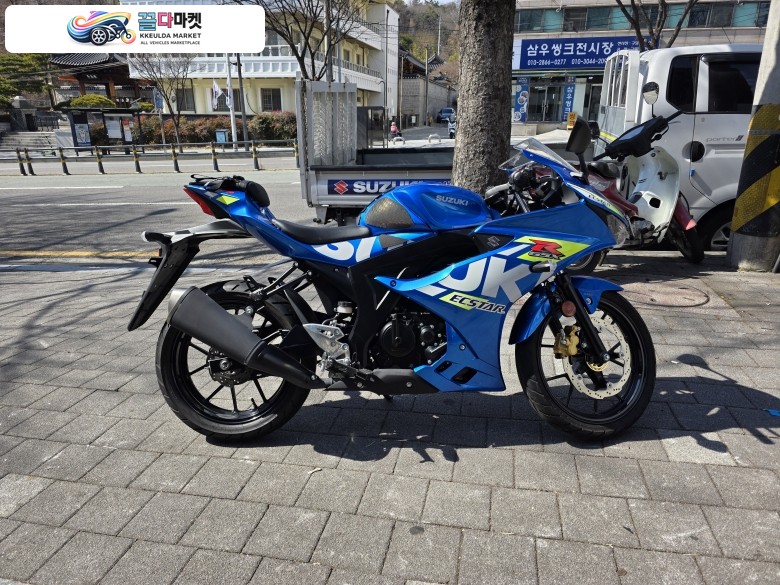 스즈끼 GSX R 125 ABS 2023년식 스즈끼 GSX-R125 23년식 블루