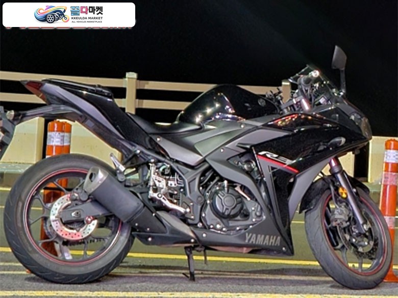 야마하 YZF R3 2018년식 알차입문은 역시 R3 18년식 (업)퀵쉬프트 달았습니다