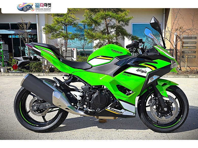 가와사키 닌자 500 R 2025년식 ▶▷ 바이크월드 • KAWASAKI • NINJA 500 • 신차 • 2025년식 ◁◀