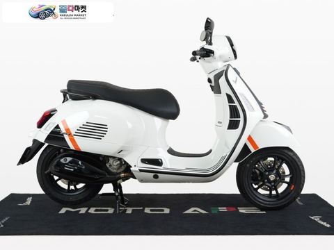 베스파 GTS 300 슈퍼스포츠 2025년식 [베스파공식]무료배송+카드무이자 ~16개월, 신형 GTS 300 슈퍼스포츠 - 화이트