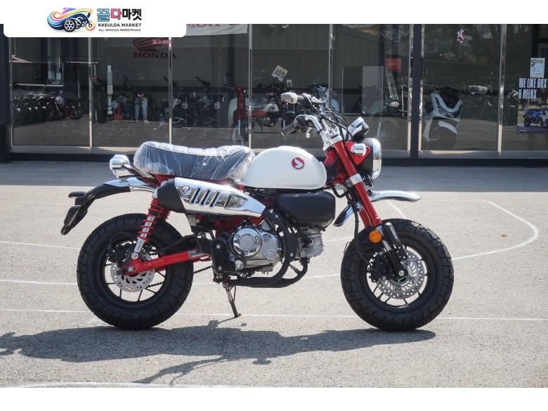 혼다 몽키 125 ABS 2025년식 [신차] HONDA 혼다 2025년 몽키 125 레드 클래식 미니 바이크_바이크랜드
