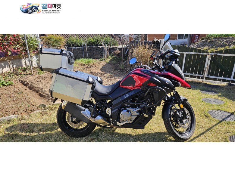 스즈끼 브이 스트롬 650 XT ABS 2019년식 브이스트롬 650xt abs 판매합니다.