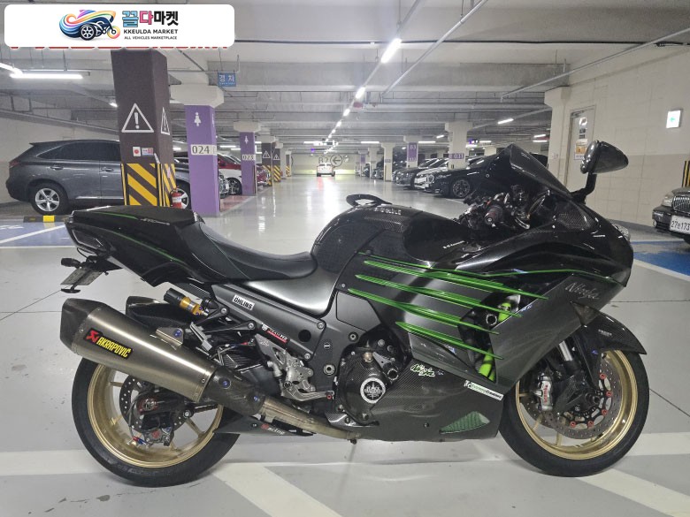 가와사키 ZZR 1400 2019년식 이쁘게 튜닝한 ZZR1400 판매합니다