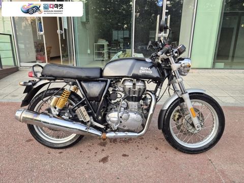 로얄엔필드 컨티넨탈 GT 535 2018년식 바이크드림 - 로얄엔필드 컨티넨탈 GT535 블랙 컬러모델 짧은 주행거리 전차종 고가매입 / 판매 /대차 전문점