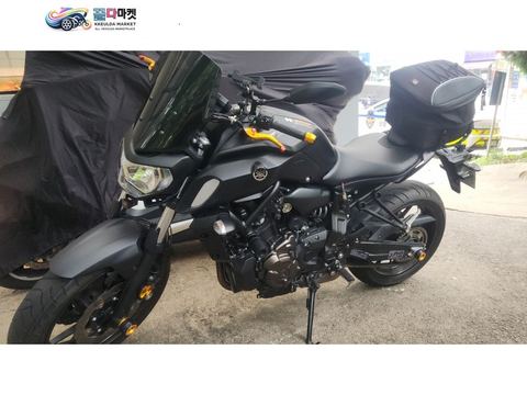 야마하 MT 07 2020년식 2020년 9월 제작한 MT-07 시승식 오토바이 판매(총 킬로수 2850km 미만)