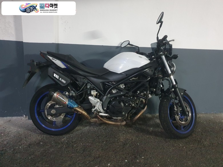 스즈끼 SV 650 2017년식 스즈키 sv650