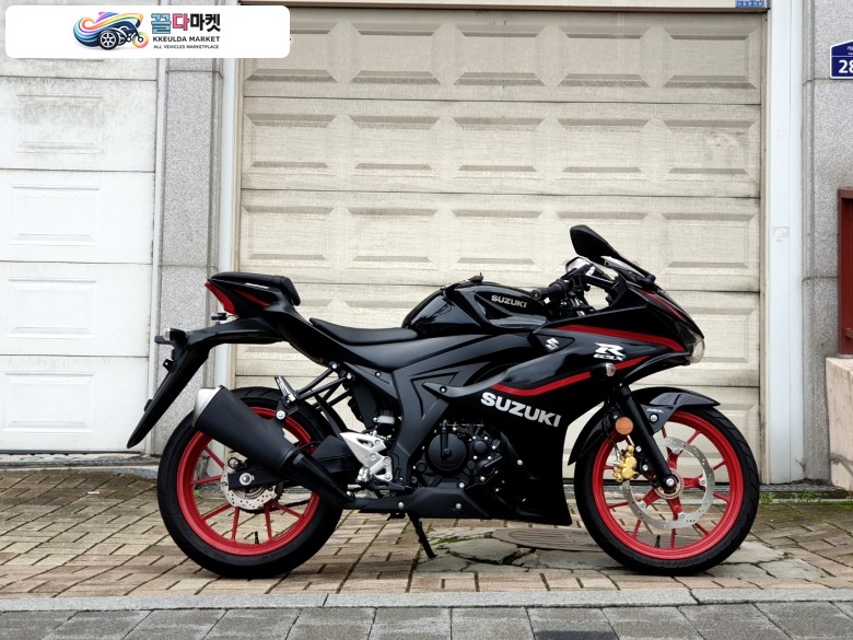 스즈끼 GSX R 125 ABS 2024년식 몽키바이크 - 24년식 스즈끼 GSX-R125ABS (S+급!신차급!1인신조!무사고!1200KM주행!)오토바이매입!대차가능!전국바이크매입!