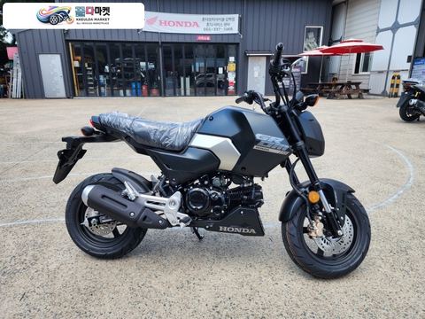 혼다 MSX 125 그롬 2024년식 [신차]HONDA 혼다 2025년 MSX Grom 125 맷블랙