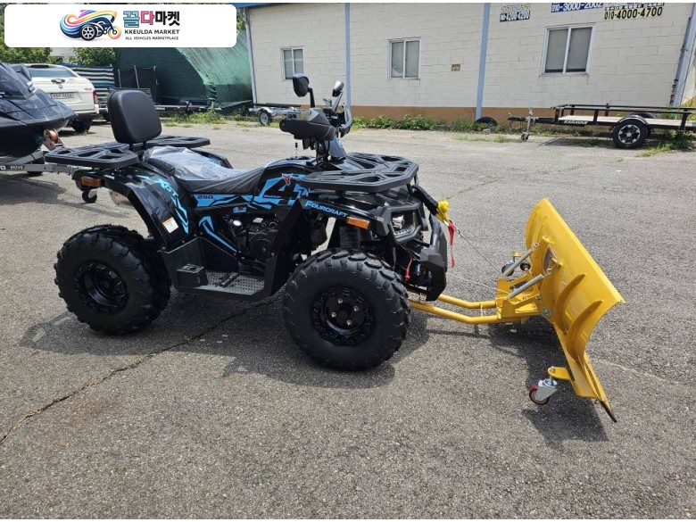 기타 ATV 2025년식 *제트로모터스* 타오 샤크250cc 제설버전 - 유럽타입 뉴모델 (내구성 최상급)