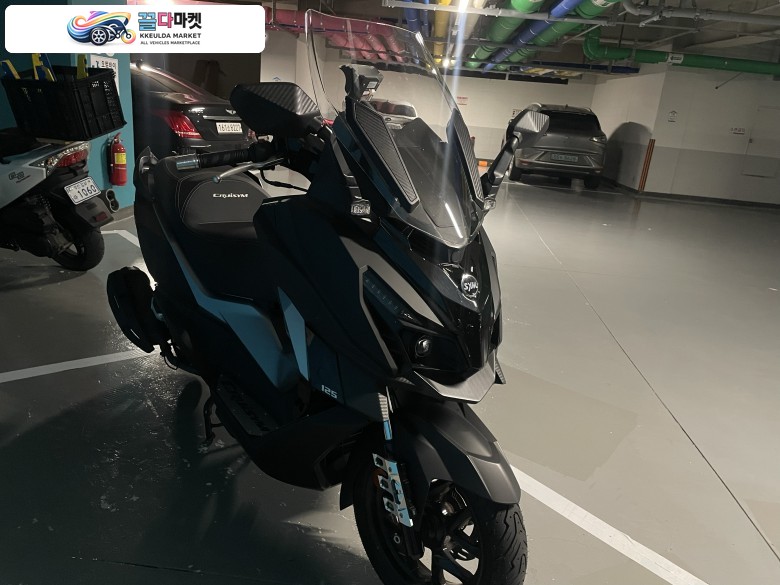SYM 크루심 125 ABS 2022년식 SYM 크루심 a 125 22년식 블랙
