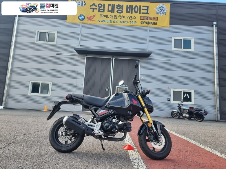 혼다 MSX 125 그롬 2023년식 [수입 빅 바이크 전문 쏠바] 신품 수준, 할부, 대차 가능