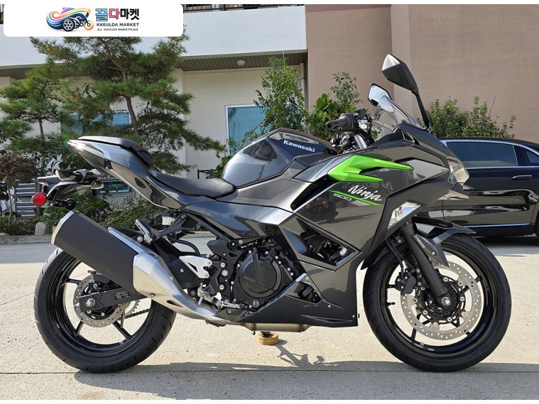 가와사키 닌자 500 R 2025년식 ▷▶ 청주 바이크월드 • 2025 가와사키 신차 • 닌자 500 ◀◁