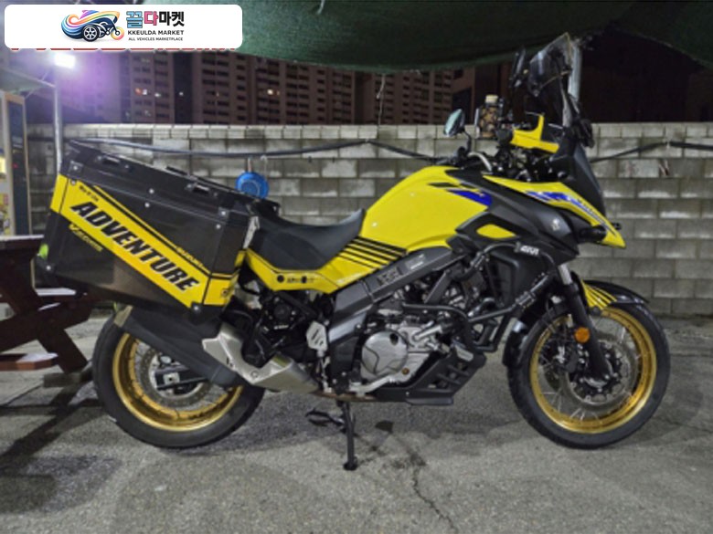 스즈끼 브이 스트롬 650 XT ABS 2022년식 22년 8월 최초등록   브이스트롬 650