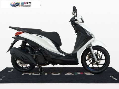 피아지오 메들리 125 S 2026년식 [베스파공식]무료배송+카드무이자 ~16개월, 신형 피아지오 메들리 125 EURO 5+ - 화이트