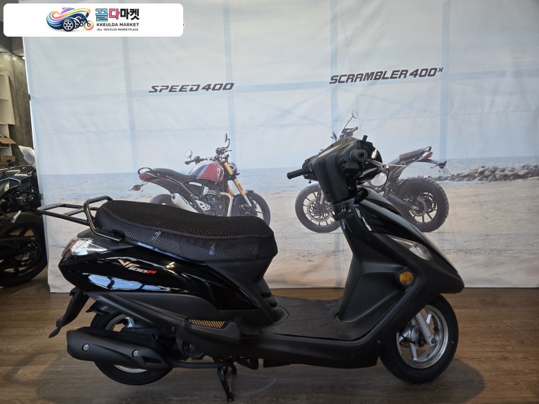 DNA모터스/대림 VF 100 F 2021년식 [가와사키 영등포 / 바이크랜드 /  VF100F 블랙 21년식