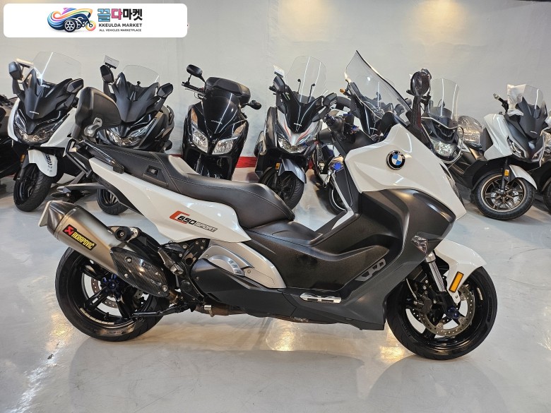BMW C 650 스포츠 2017년식 BMW C650스포츠 키로수짧은 17년식 판매합니다