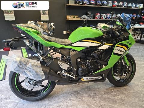 가와사키 닌자 6 R 2025년식 전국 마지막 재고 1대 가와사키 닌자 ZX-6R 신차 팝니다 로카36개월 무이자 60개월 저금리 가능!!
