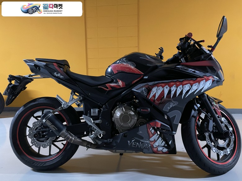 혼다 CBR 500 R 2020년식 혼다 CBR500R 20년식 SC머플러 구변완료 판매합니다.