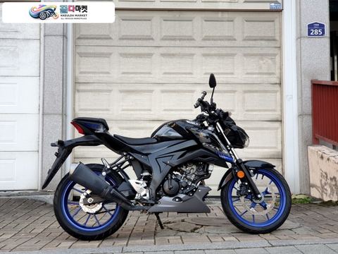 스즈끼 GSX S 125 ABS 2021년식 몽키바이크 - 21년식 스즈키 GSX-S125ABS (S급!무사고!7900KM실키로수!점검완료!) 오토바이매입!대차가능!전국바이크매입!