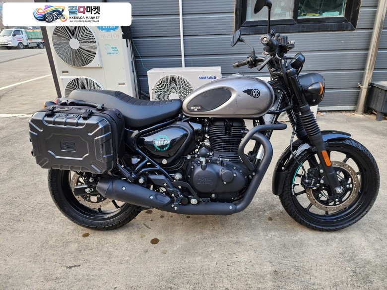 로얄엔필드 헌터 350 2023년식 SLBIKE 2023년식 로얄앤필드 헌터 350 그레이 판매