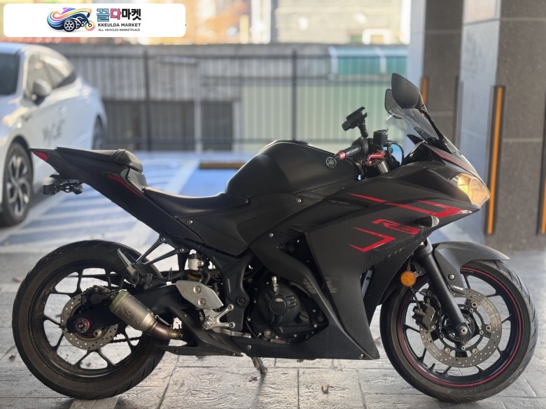 야마하 YZF R3 2017년식 야마하 YZF-R3 17년식 구변완료차량