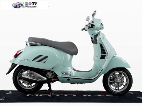 베스파 GTS 300 클래식 2025년식 [베스파공식]무료배송+카드무이자 16개월, 신형 GTS 300 클래식 - 그린 릴렉스