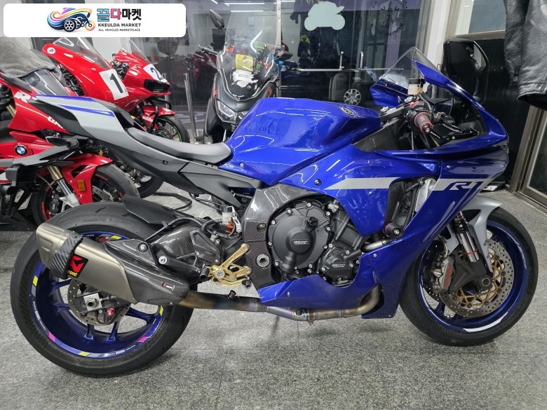 야마하 YZF R1 2020년식 급매 20년 R1 퓰튜닝 짧은키로수
