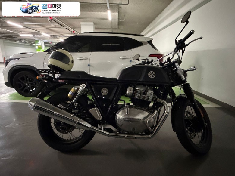로얄엔필드 컨티넨탈 GT 650 2021년식 로얄엔필드 컨티넨탈gt650 (인터셉터650 외형튜닝 ) (순정부품보유)